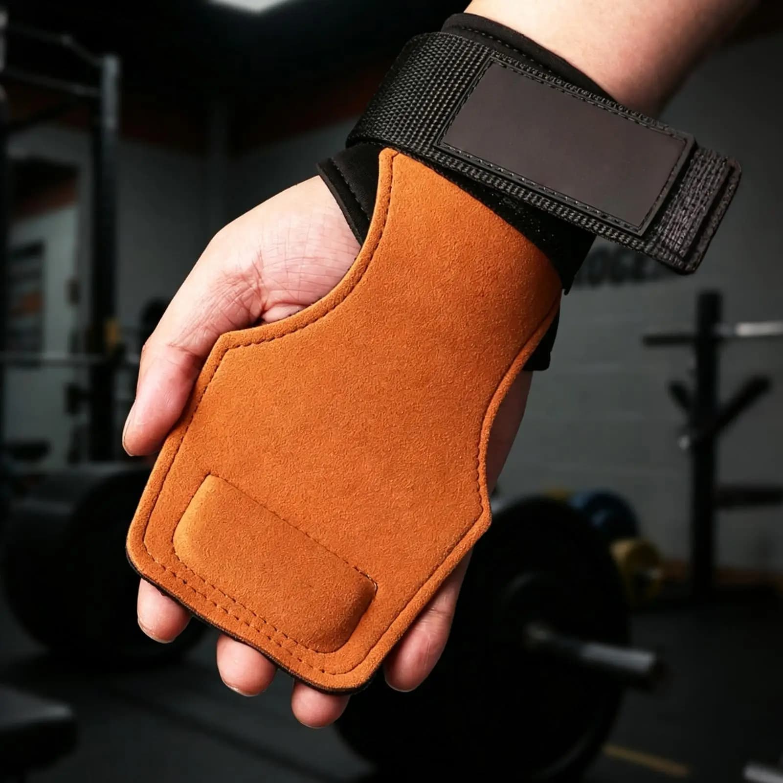 gym lifting aid straps anti slip silicone palm guard wrist brace support pull ups and bar exercise for daily strength training