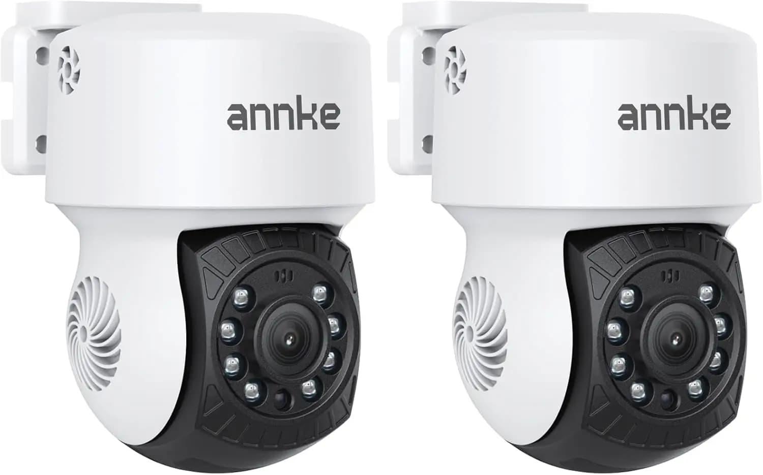 PT Dome 1080P security camera with viewing angle of 350°, 2nd Pan package, 90th Inclineable camera with Night Vision 100ft, Waterproof IP65 for Internal/External Use