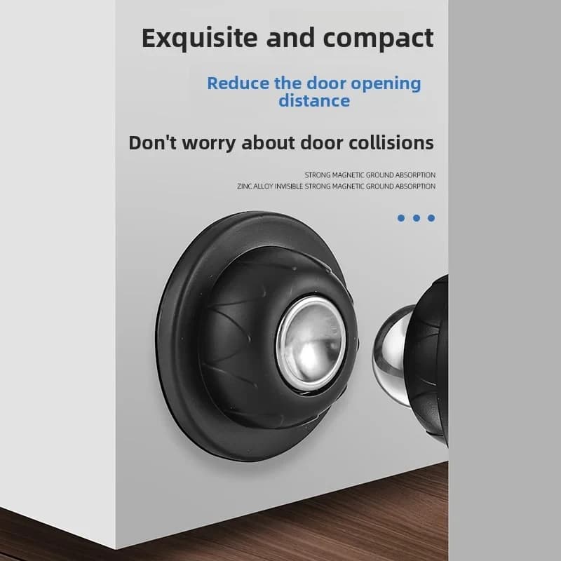 ‌Hotel and Household Silicone Anti-Collision Door Stopper – Strong Magnetic Mute Feature Touch-Sensitive‌