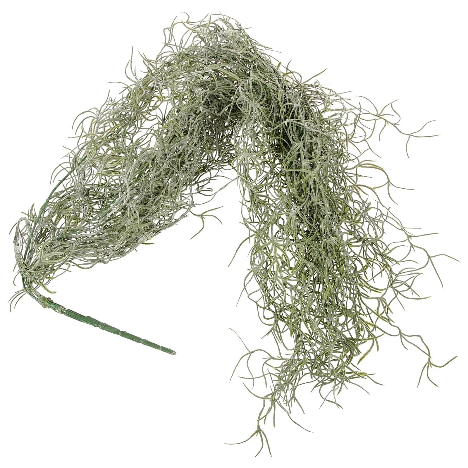 Decorative dried artificial mosss and lichens for micro-scapes, fairies gardens, potted plants, DIY decorations with hanging moss