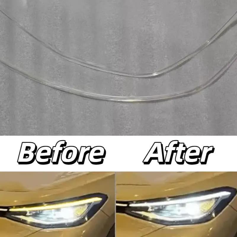 Acrylic Strip For VW ID4 ID.4 2021 2022 2023 2024 High Version LED DRL Headlight Light Guide Plate Daytime Running Lamp Tube Bar