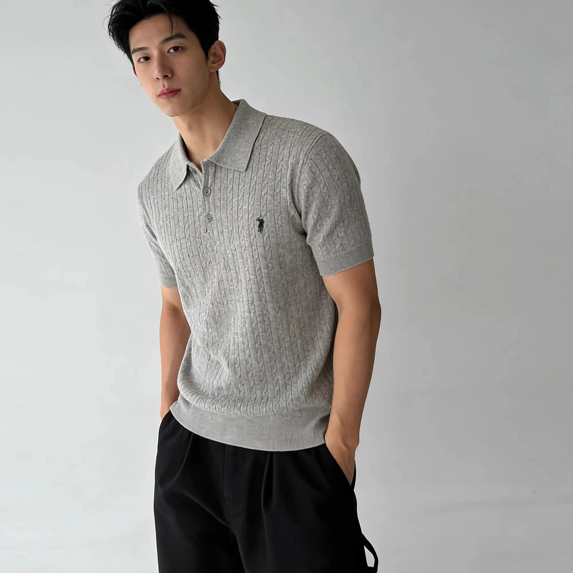 Designer marchio maglia maniche corte polo camicia uomo estivo traspirabile lusso nuovo top moda pony ricamo golf casual t-shirt