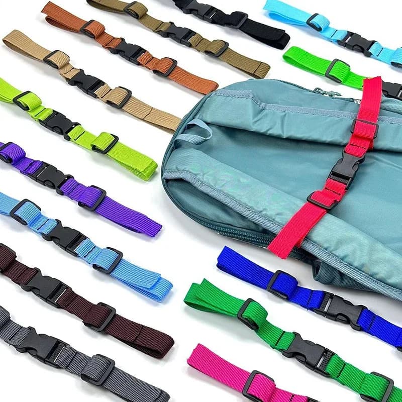 Fashion Durable Non-slip Backpack Chest Adjustable Shoulder Shoulder Pocket Bags Outdoor Camping Straps Accessories