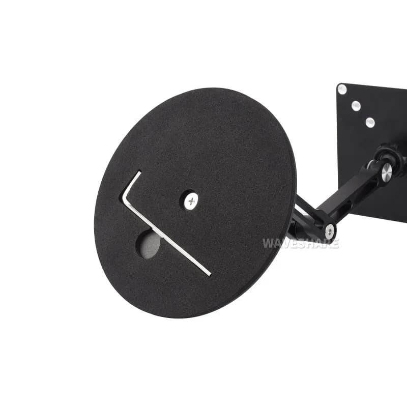 Supporto per mini monitor, supporto regolabile per monitor portatile ESA, compatibile con monitor fino a 19 pollici, supporta la rotazione multi-asse