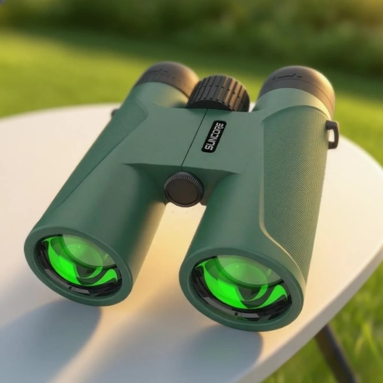 Binocolo SUNCORE 10X42 ad Alta Definizione per Birdwatching, Turismo e Concerti, Vetro Ottico Resistente e Nitido, Ingrandimento 10x42