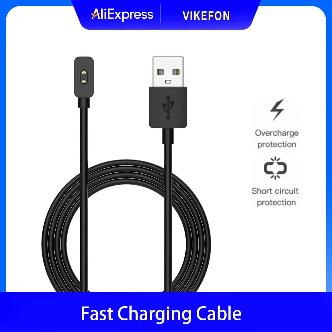 Fast Watch Charger Cable USB Port for Xiaomi Smart Band9 8 7 Pro Redmi Watch4 3 Band 2 Watch 3 Lite Fast Smart Watch Accessories