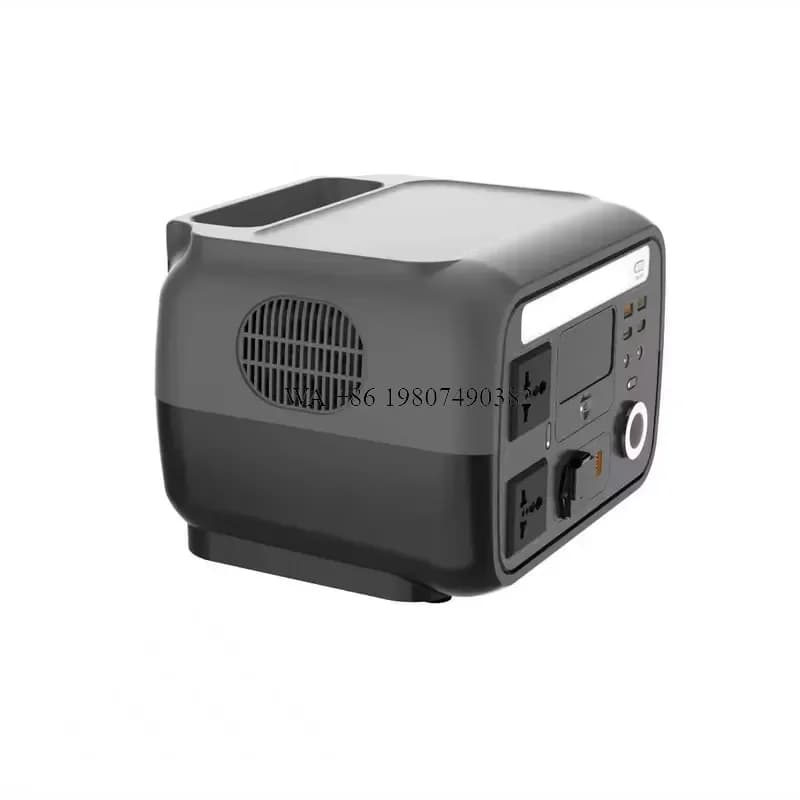 wmwmnu Portable 600W Car Solar Power Station Inverter 110V 220V Pure Sine Wave MPPT LiFePO4 Lithium Ion Battery Wireless