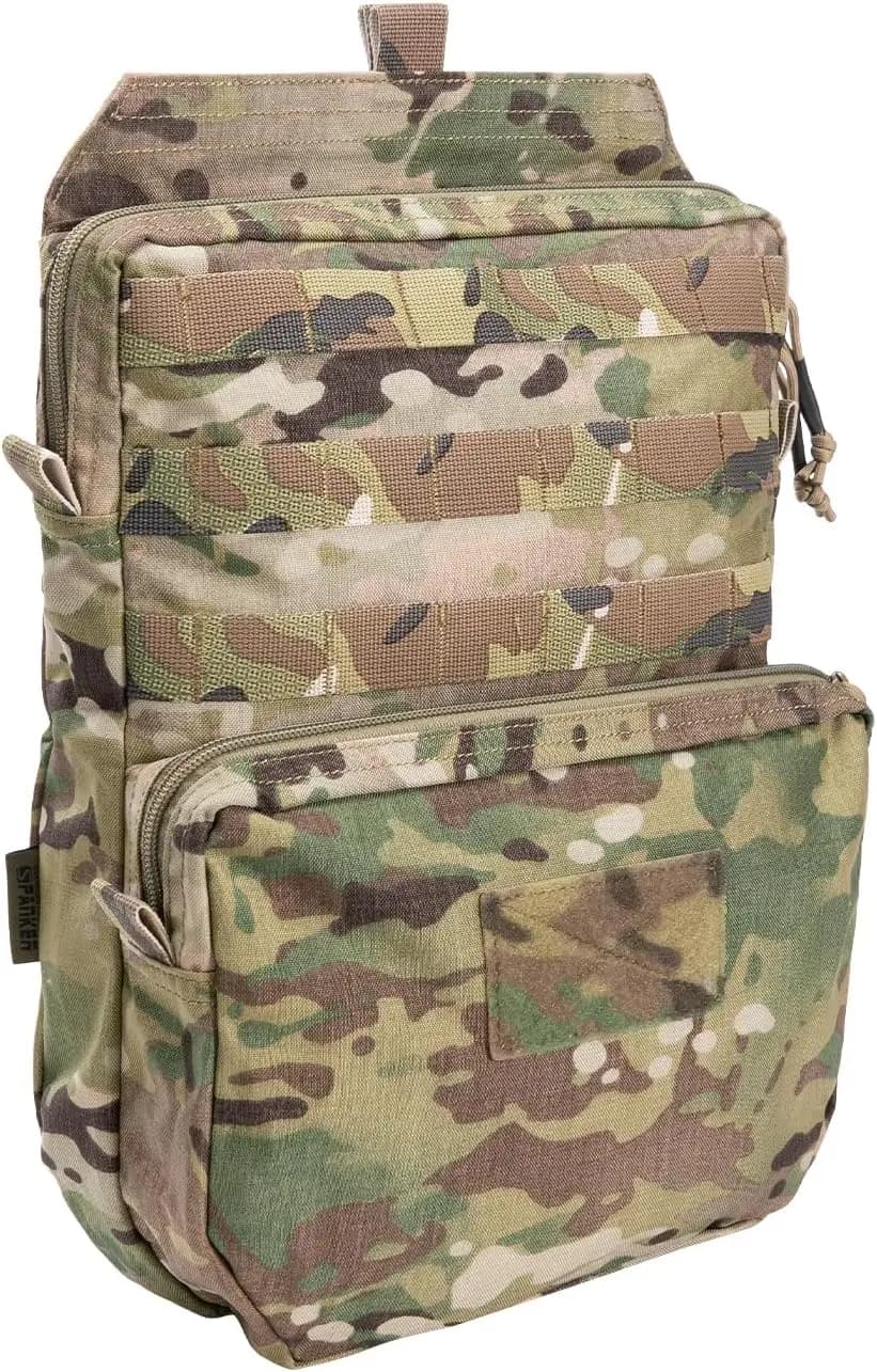 Zaino Tattico MOLLE per Sacca d'Acqua da 3L, Accessorio per Gilet MOLLE
