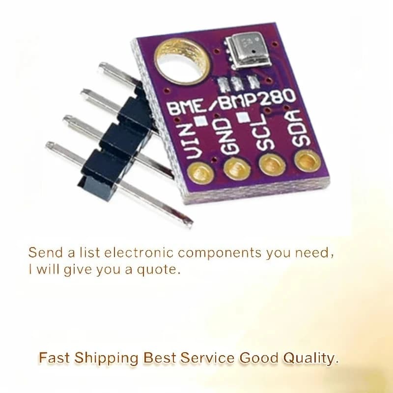 10PCS BME280-3.3 BMP280-3.3V BMP280-5V I2C SPI 1.8-5V Digital Module Temperature Barometric Pressure Sensor Module For Arduino