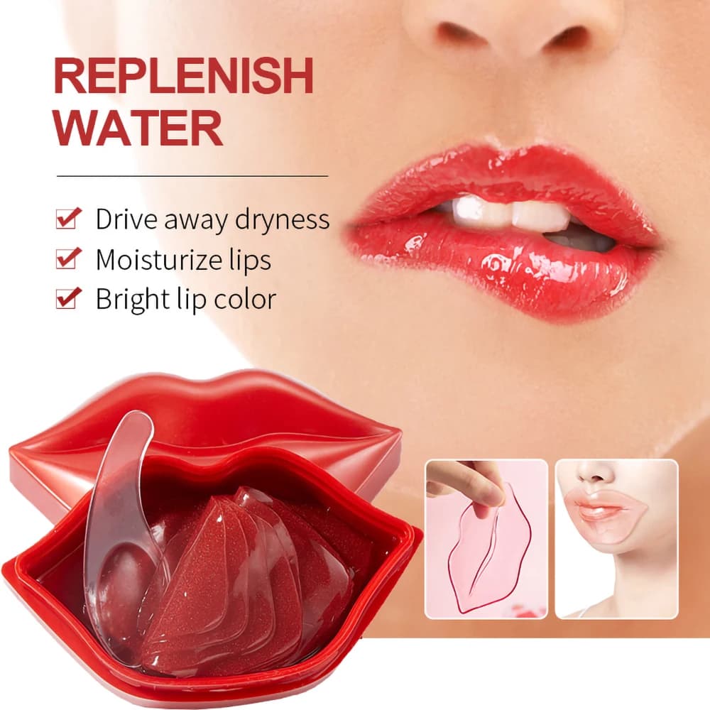 Fruit Vitamin C Hydrating Skin Care Lip Mask Reducing lip wrinkles Repair Lip Patch Skin for lips Masks for facial care Recreates sexy lips