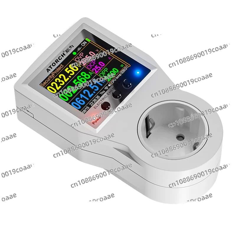 Presa Intelligente WiFi AC85-265V 16A con Display di Potenza