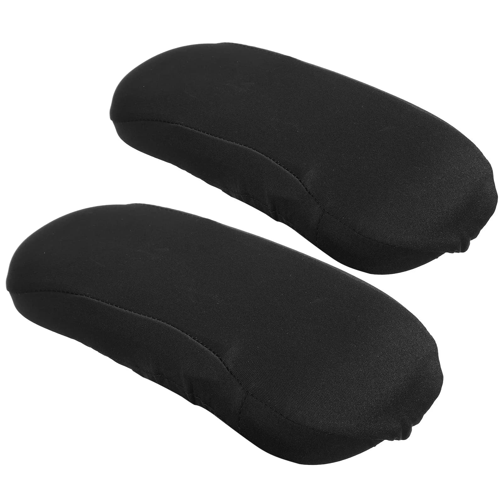 1 paio di coperture per braccioli per sedia, comode e morbide, in materiale delicato sulla pelle, rimovibili, per ufficio, gaming, computer, coperture protettive per braccioli