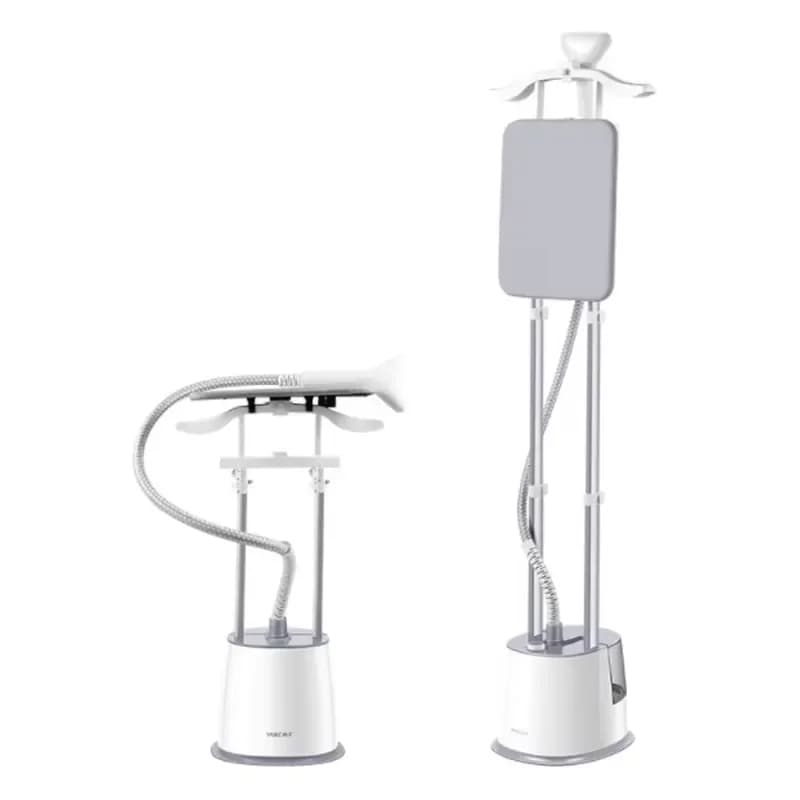 Novatech Global Portable Handheld Garment Steamer with Adjustable Hanging Vertical Ironing Board for Clothes
