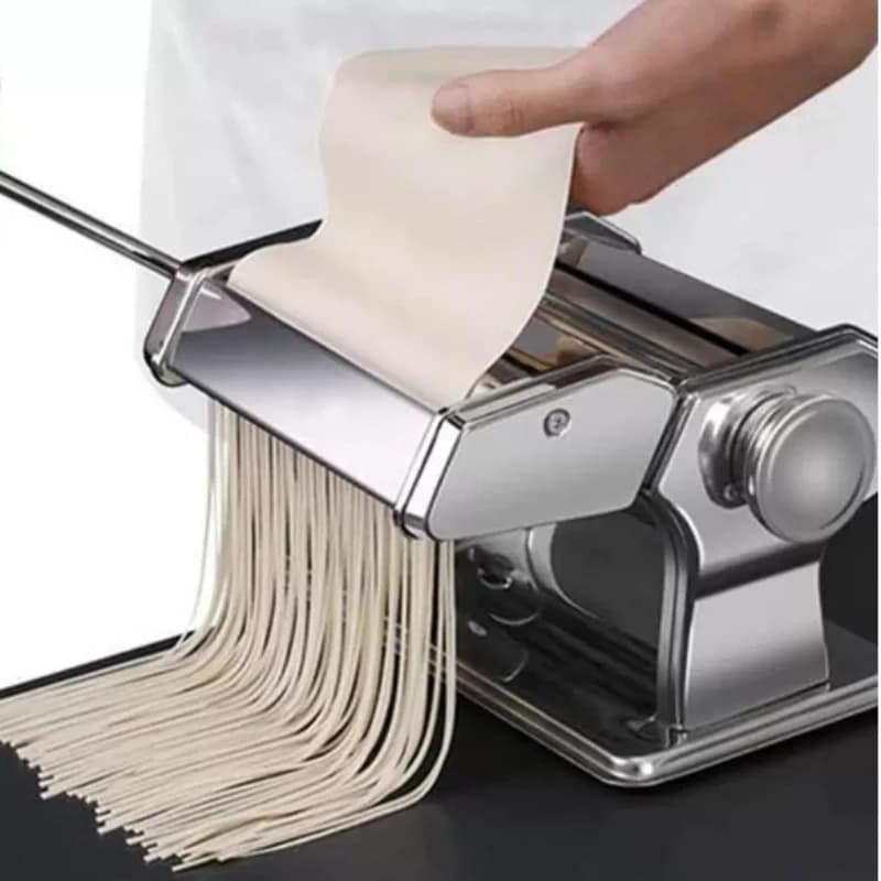 Tagliapasta Artigianale 3 IN 1 in Acciaio Inox per Pasta, Lasagne, Spaghetti, Tagliatelle e Ravioli