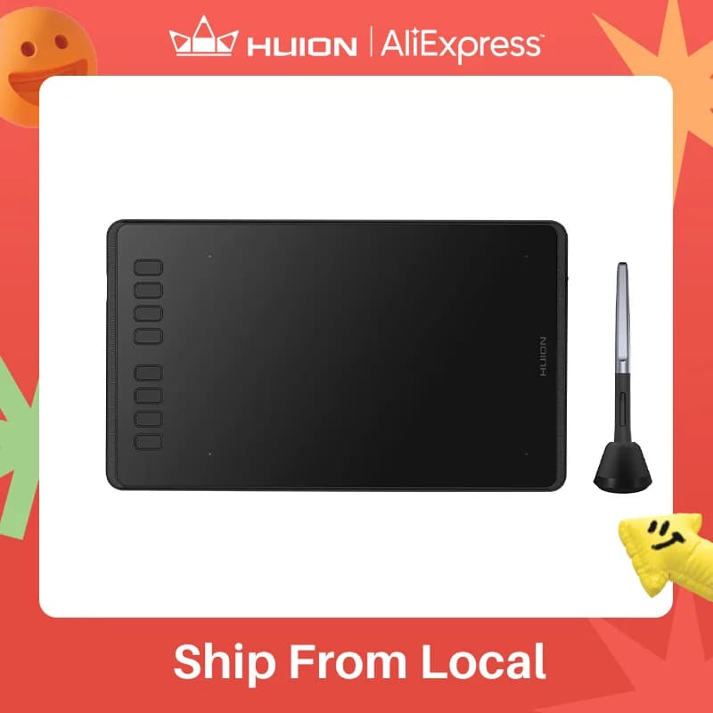 HUION H950P Tavoletta grafica ultrasottile Tavolette digitali Tavoletta da disegno professionale con stilo senza batteria