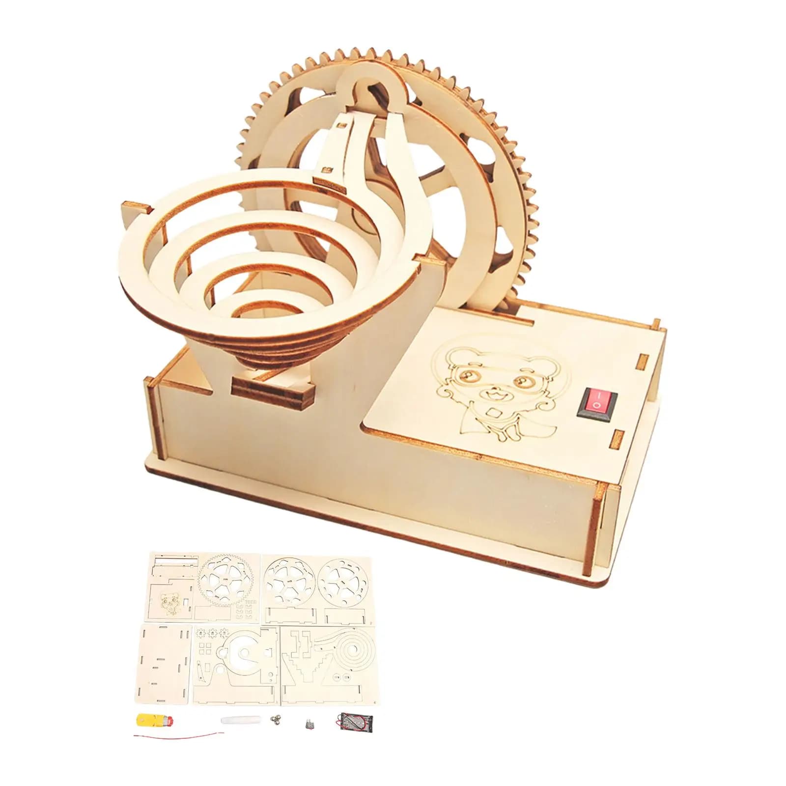 Set di blocchi di legno Set di costruzioni di modelli in legno Puzzle educativi in legno Modello per regali di compleanno per adolescenti