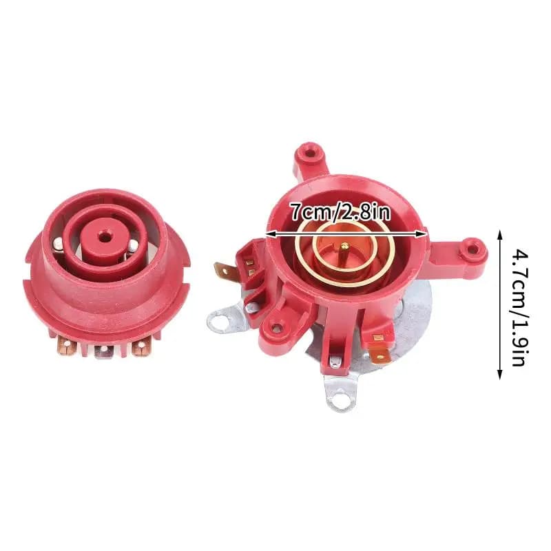 Set di 1 Termostato Elettrico per Bollitore con Connettore, Interruttore di Temperatura e Presa - Accessori per la Casa