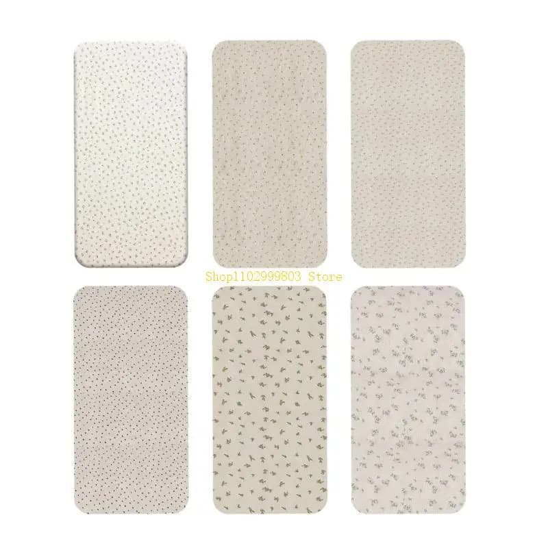 Lenzuolo per culla in cotone multifunzione Comodo lenzuolo per lettino Lenzuolo per culla delicato Disegni adorabili J0MF