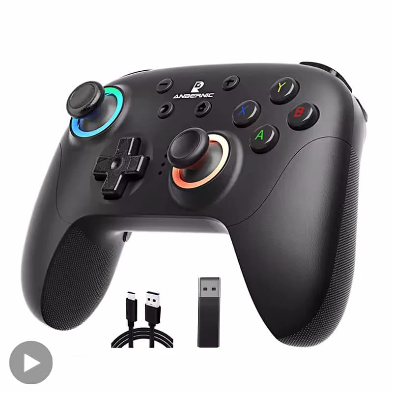 Gamepad Controller Bluetooth Wireless Wired USB Switch for iPhone Android IOS Mobile PC Hall Cellular Gaming Control Game Pad