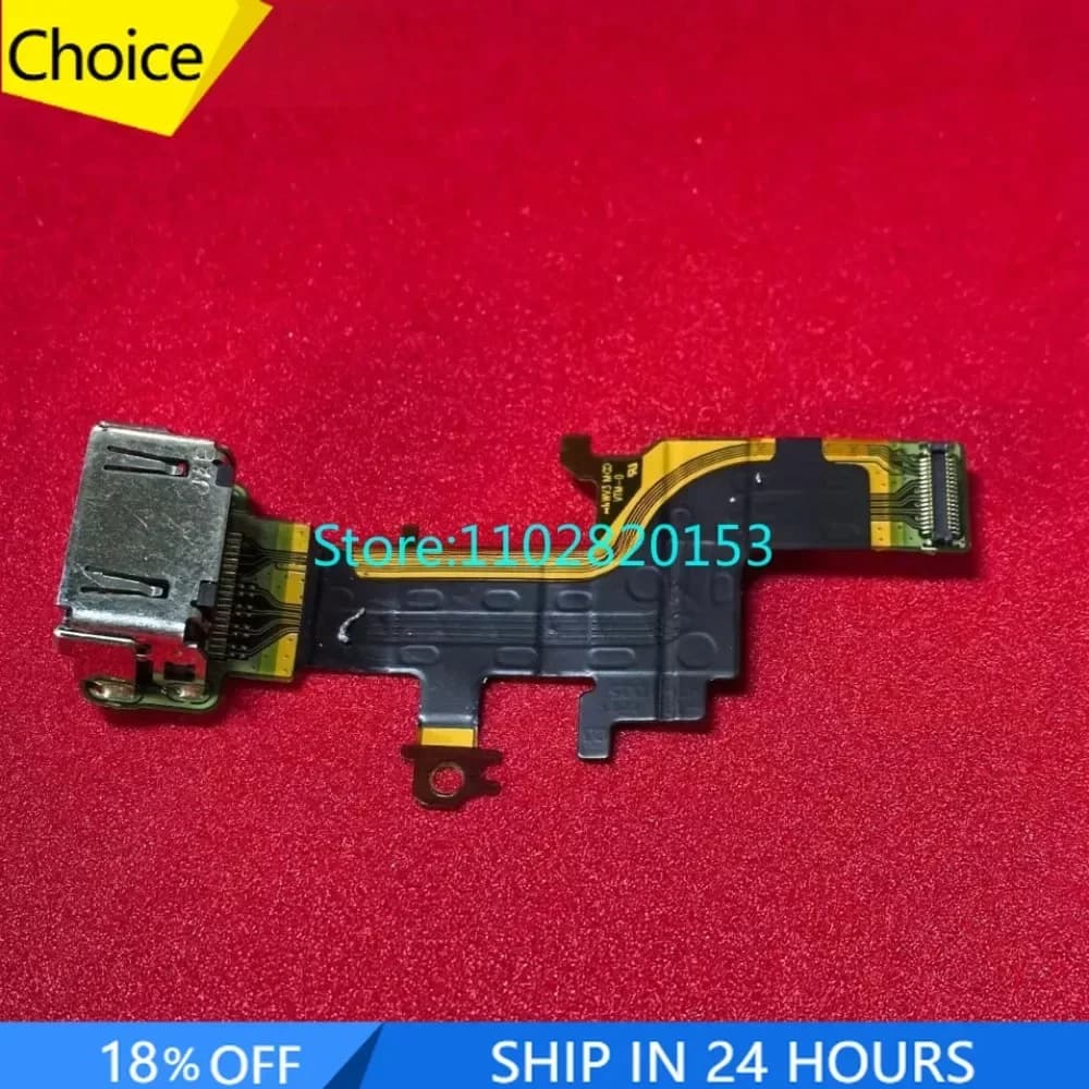 New for Sony A7M4 A7IV A7R4A A7R5 FX3 FX30 HD Interface Hdmi Port Ribbon Flex Cable Digital Camera Replacement Part