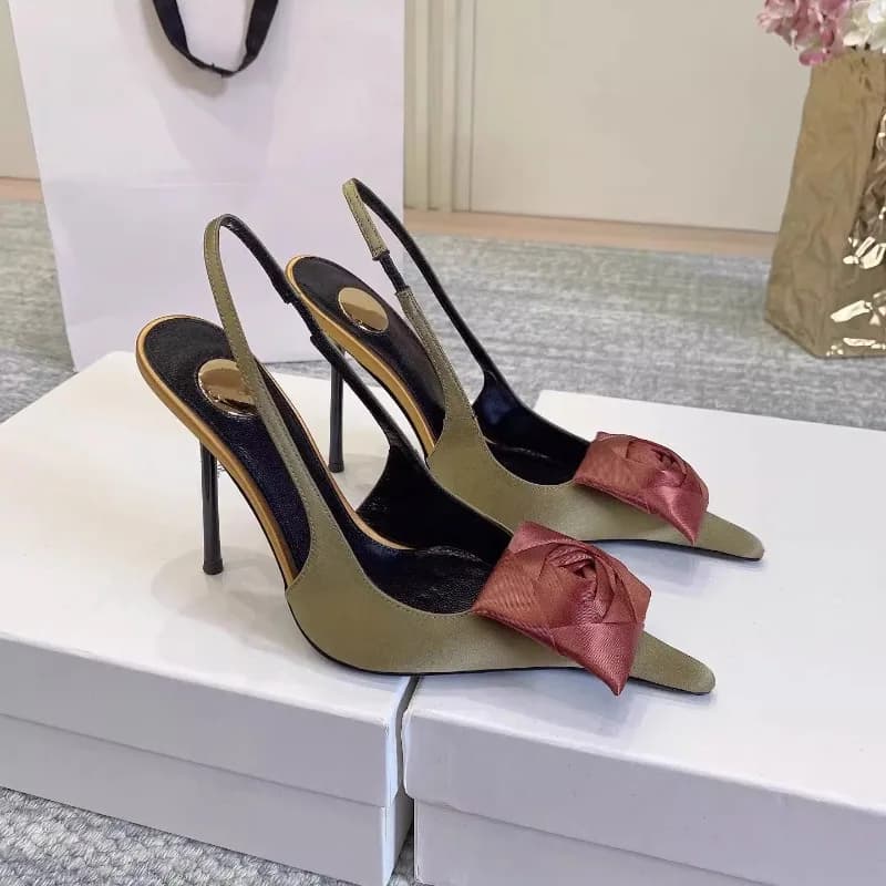 Sandali da donna con tacco alto a punta, eleganti e alla moda, per feste ed eventi estivi, collezione 2026