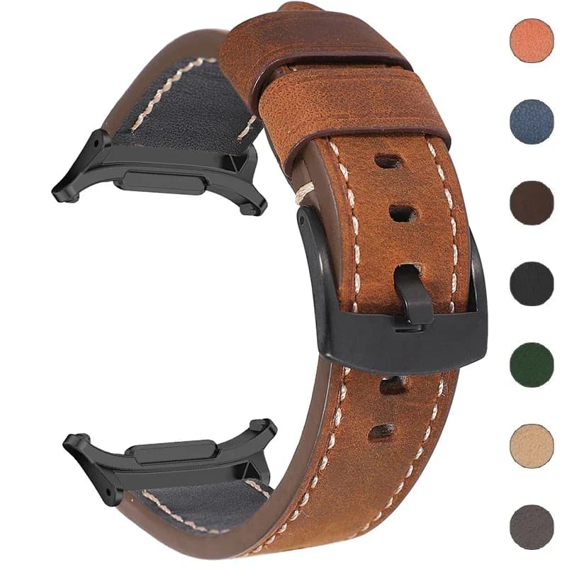 Cinturino per orologio in pelle per Samsung Galaxy Watch 7 Ultra Smartwatch Band per Galaxy Watch Ultra 47mm Bracciale Cintura Correa Accessorie