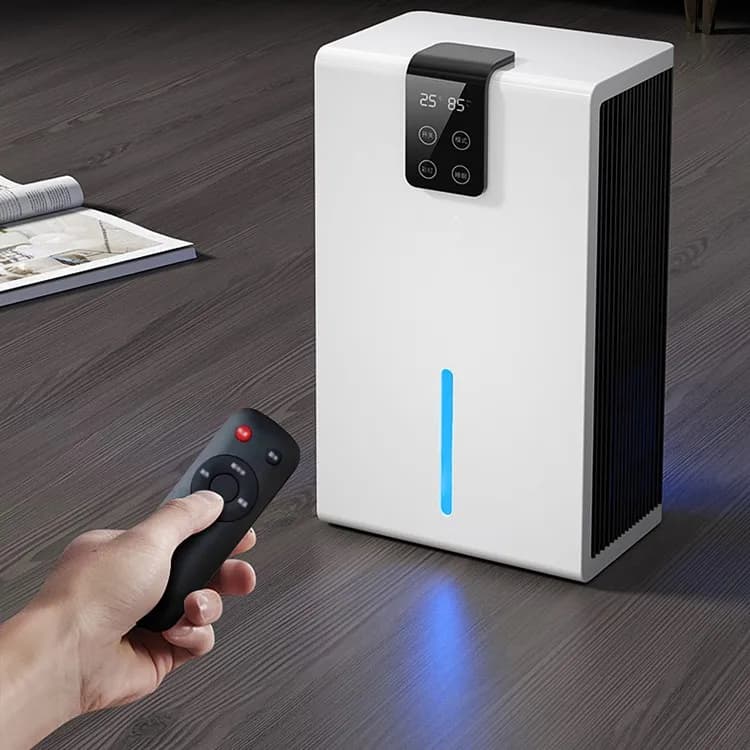 Deumidificatore d'aria portatile intelligente elettrico multifunzione con display a LED