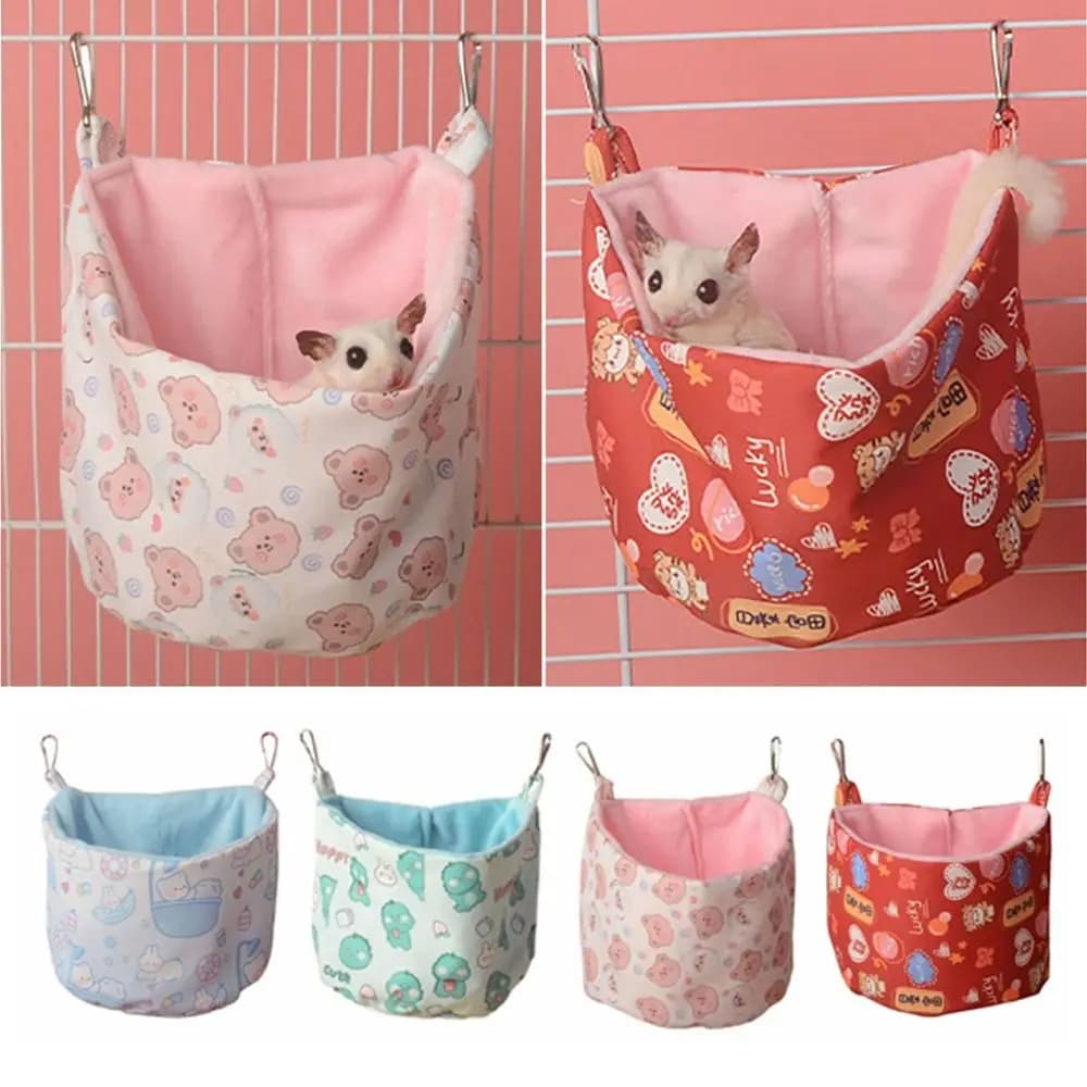 Amaca for Criceti, Comoda e Traspirante, Pelo Soft for Porcellini d'India, Cuccia Appesa for Ratti