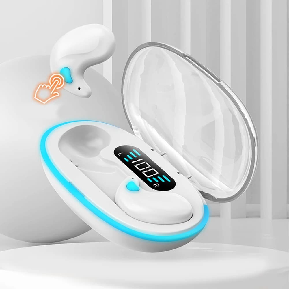 Bluetooth Wireless X55 headphones, Waterproof TWS headphones, Stereo Surround 3D, Invisible earphones for a Better Sleep