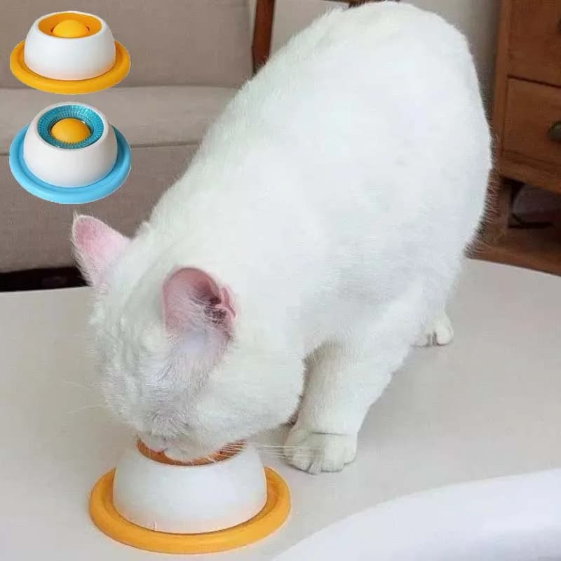 Interactive Bowl and Leccable Mat: Toys for Mental Dog Enrichment/Gatti, Food Dispenser for Puppies