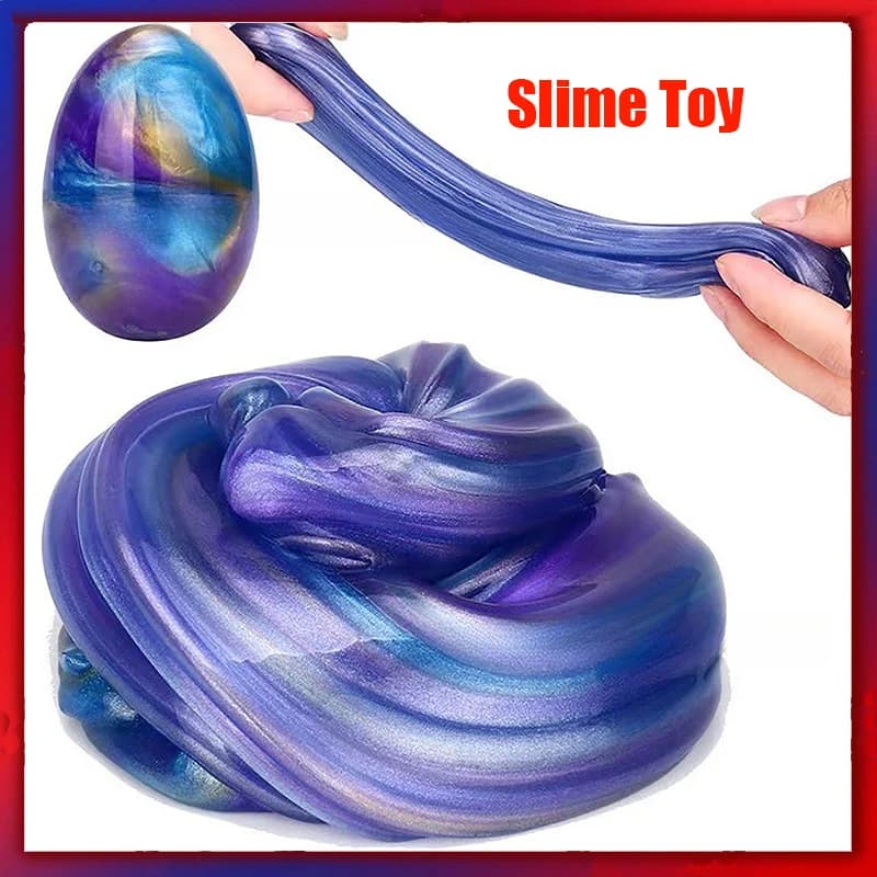 Fai da te colore trasparente colla di melma giocattoli forniture trasparente soffice melma schiuma mastice plastilina nuvola melma palla kit di argilla per i bambini