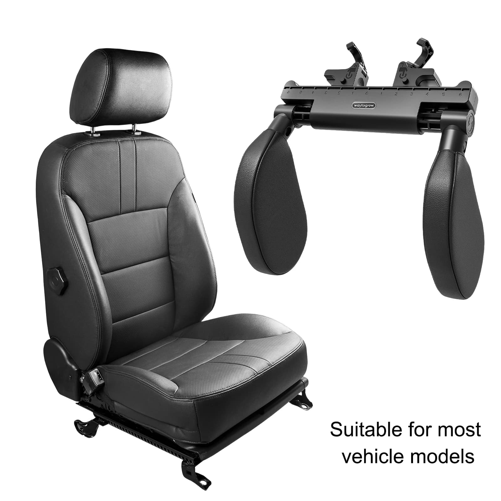 Cuscino Poggiatesta per Auto a Forma di U, Supporto per il Collo, Cuscino da Viaggio per Dormire, Adatto Solo per Poggiatesta Auto con Supporti