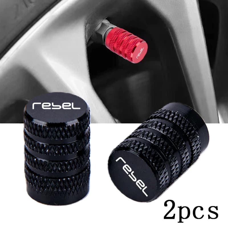 For Honda Rebel CMX 300 500 1100 1100T DCT, 2 motorcycle tyre valve caps, waterproof dust cover, New model 2025