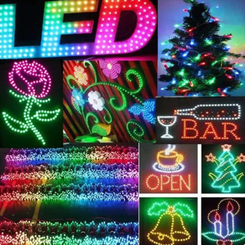 DC5V 50 Pcs WS2811 IC RGB Pixel LED Module Light Full Color IP67, Controller SPI LED Wifi, adattatore per caricabatterie alimentatore led 5V 6A
