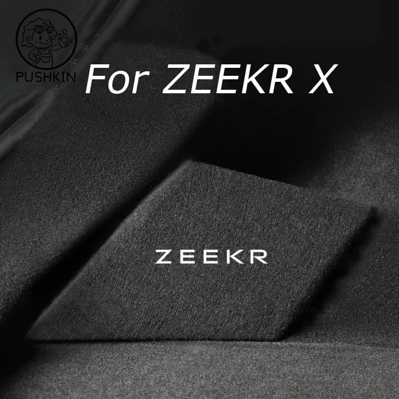 Per Zeekr X 2023 2024 divisorio per vano di ricambio posteriore scatola portaoggetti per bagagliaio posteriore accessori per la modifica interna estrema