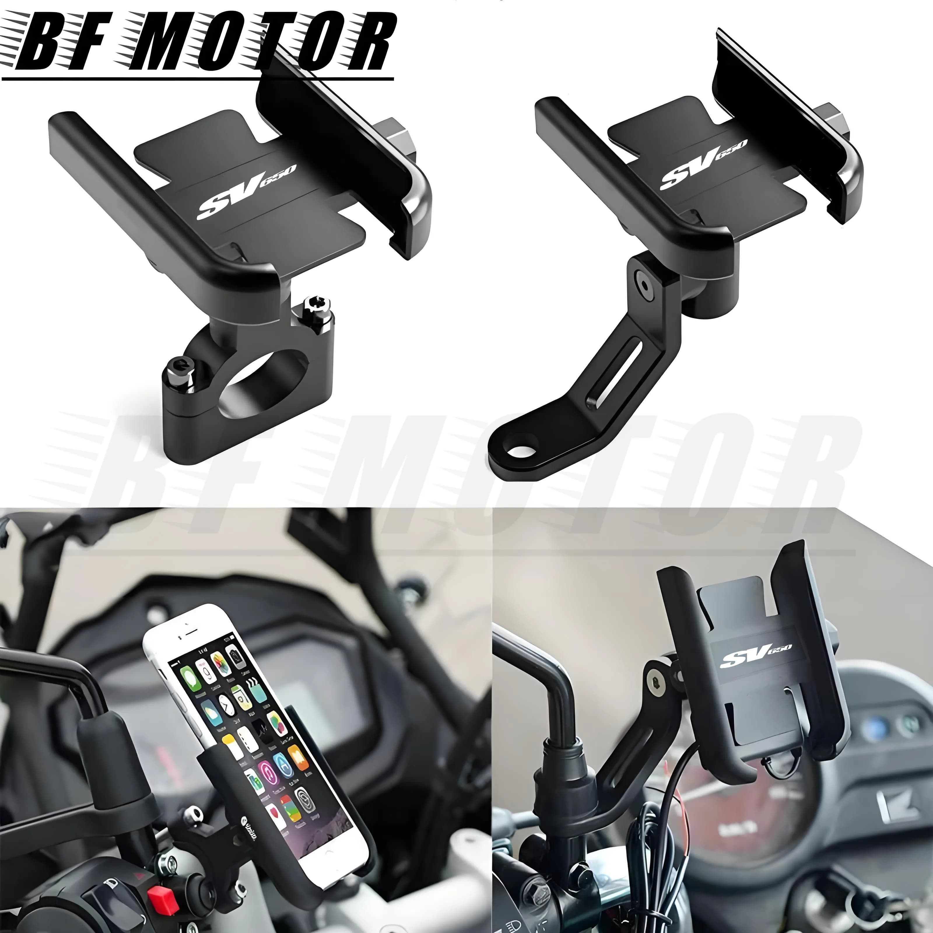Per Suzuki SV650 SV650X SV650S SV650 650S 650X Accessori Moto Manubrio Supporto Del Telefono Mobile GPS Del Basamento Della Staffa