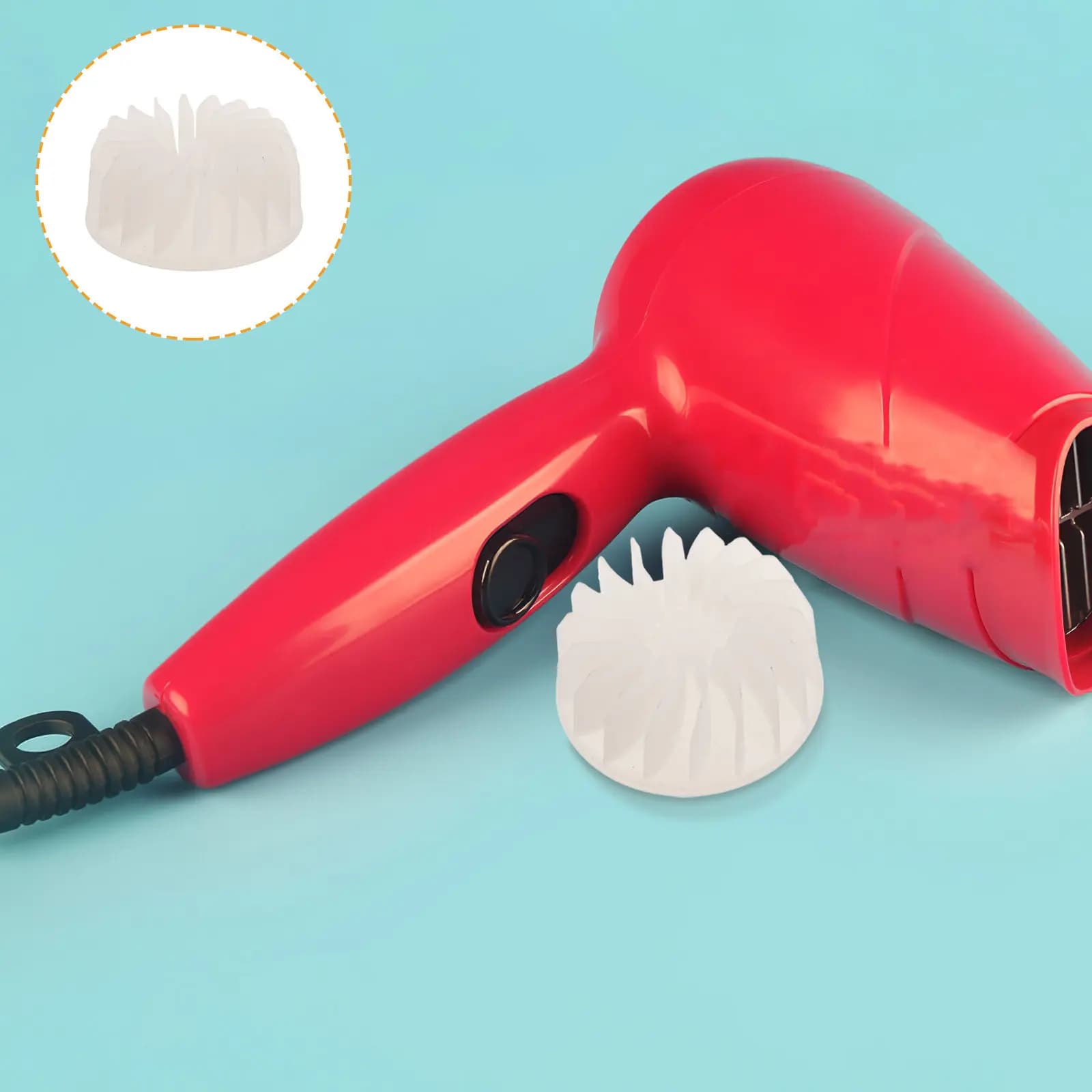 20Pcs Replacement Hair Dryer Fan Blades Plastic Mini Motor Fan Leaves for Salon Home Use Fast Drying Enhanced Airflow DIY Repair