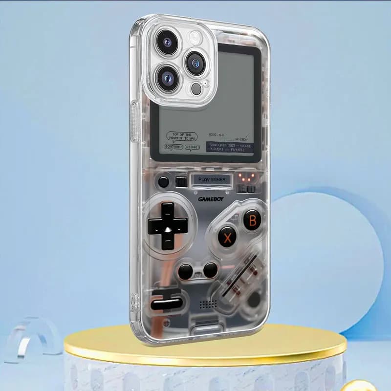 Phone Case Model Gaming Machine for PC Transparent for iPhone 17 16 15 Plus 14 13 12 11 Pro Max X XS XR 6 7 8 Transparent Rear Cover