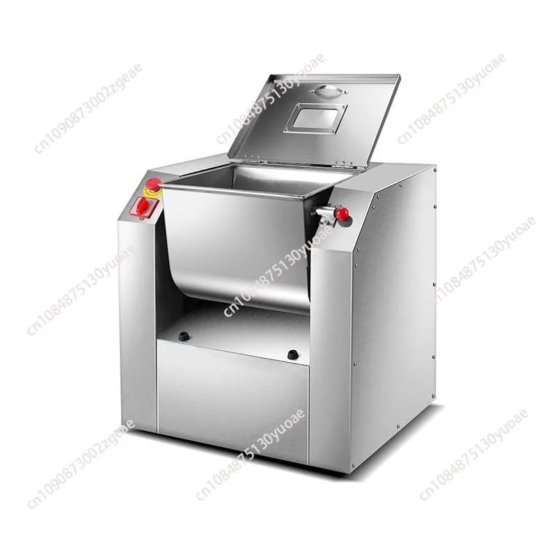 Impastatrice elettrica per pasta, agitatore per pasta, 25 kg, 50 kg, frullatore automatico commerciale per alimenti, per farina di pane, impastatrice