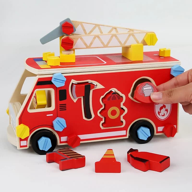 Giocattoli in legno Montessori Fai finta di giocare Strumenti Giocattolo da costruzione Vite dado Smontaggio Cassetta degli attrezzi Giocattoli educativi per bambini