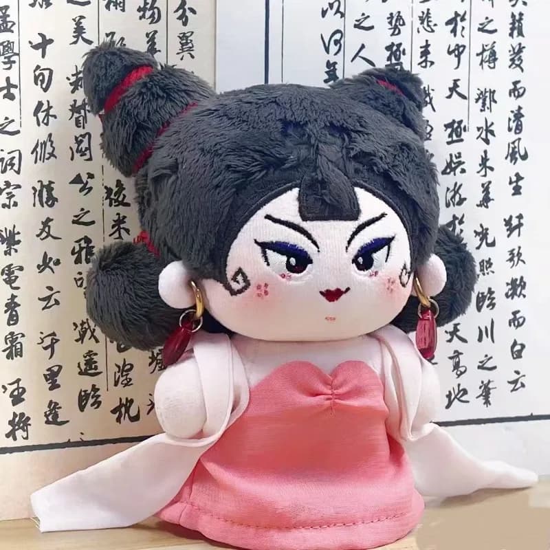 10 centimetri Anime Film Ne Zha 2 Shi Ji Liangliang Kawaii Cosplay Morbido Cotone Mini Bambole Corpo Borse Ciondolo Giocattolo Figure Ventole Decor Regalo