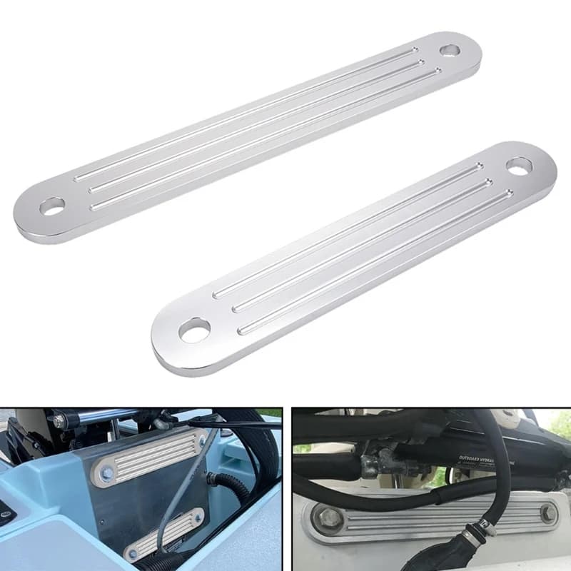 1 Set Sea Aluminum Plates TSP 1 TSP 2DP Set for stress distribution and engine weight loss on boats