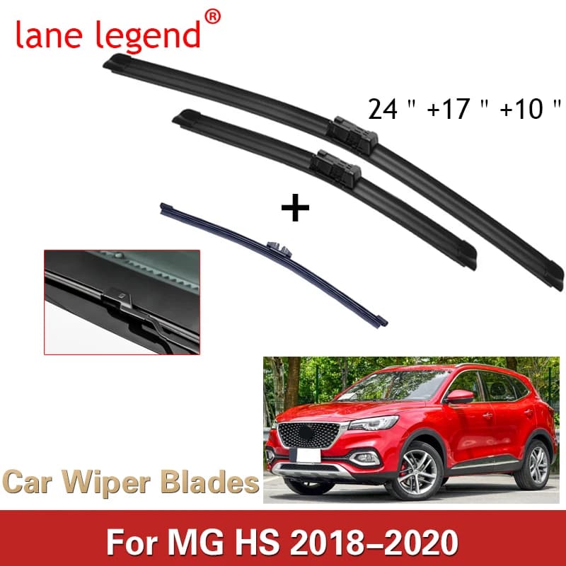 Spazzole tergicristallo anteriore posteriore per auto per MG HS mgs 2018-2020 schermo di pulizia parabrezza tergicristalli accessori per auto spazzole per lavatrice