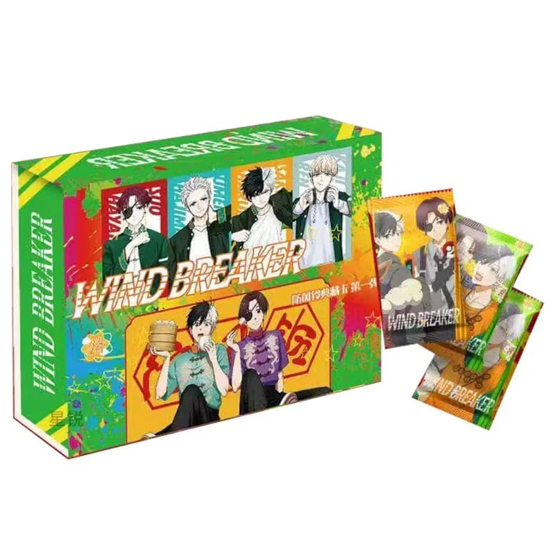Bandai CloudBase Anime Wind Chime Cards, First Edition Collector Set, Anime Character Merch, Officially Licensed Gift
