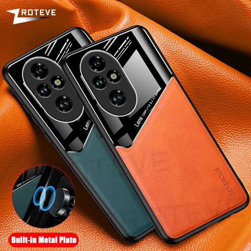 Per Honor200 Custodia ZROTEVE Custodia morbida in pelle Texture PC Cover per Huawei Honor 200 400 Pro Honor400 Lite 5G Custodie per telefoni globali