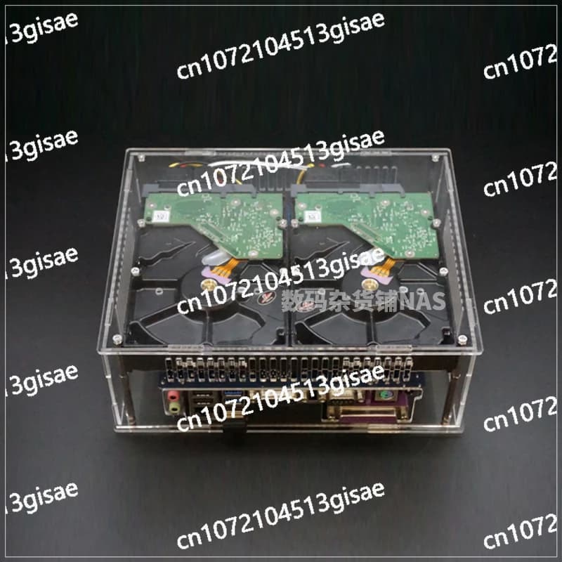 NAS Home Network Storage Dual Disk Bit Support DS918 + Mute Hei Qunhui 7.2 Flying Bull Personal Cloud Storage
