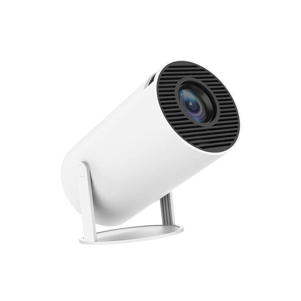 Proiettore HY300 1080P Android 11 WiFi 6 290ANSI Bluetooth 5.0 Allwinner H713 Sistema Smart con 180° ° Gimbal e Schermo