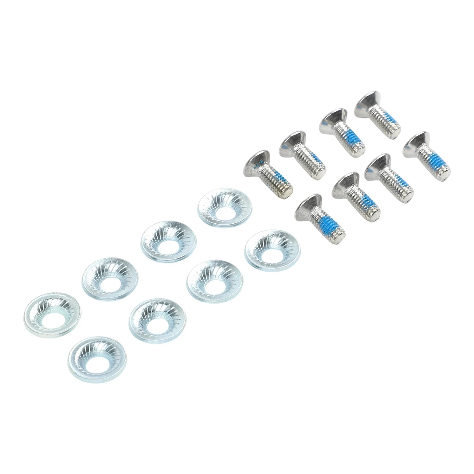 Set di Viti per Snowboard in Metallo M6x16 da 6,4 mm (0,25 Pollici) per Installazione Attacchi, con Punta di Sicurezza Inclusa