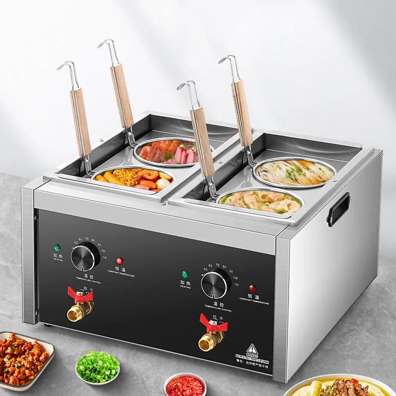 Instant Pasta Ramen Noodle Cooker Boiler Warmer Cooking Machine Electric Automatic for Restaurant