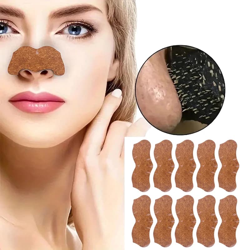10/20/50 Nasal Striped Parts for Removing Black Points, Powerful Absorption, Acry Removal, Deep Cleansing, Skin Care Mask